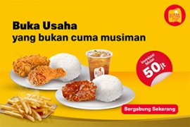Doyan Ayam, Pelopor Geprek Saus Indonesia