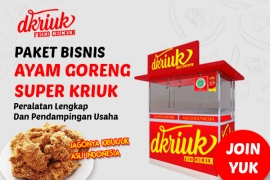 D'Kriuk Fried Chicken Bisnis Waralaba