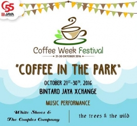 Coffee Week Festival: Coffee In The Park &ndash; Bintaro Jaya Xchange, Oktober 2016
