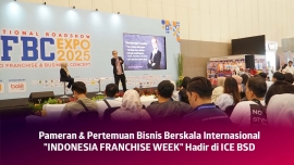 Rangkaian Pameran & Pertemuan Bisnis Berskala Internasional INDONESIA FRANCHISE WEEK Hadir di ICE BSD