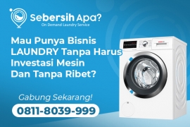 Sebersih Apa Laundry: Agen &amp; Reseller Laundry Murah