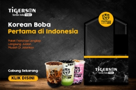 Tigerson Korean Boba Bisnis Waralaba