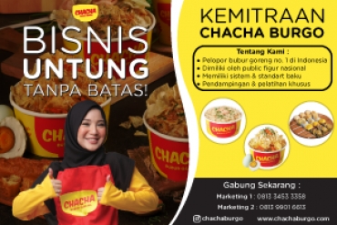 CHACHA BURGO - Pelopor Bubur Goreng No.1 di Indonesia