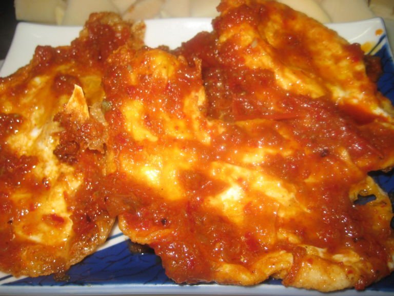 resep masakan dadar tahu sambal
