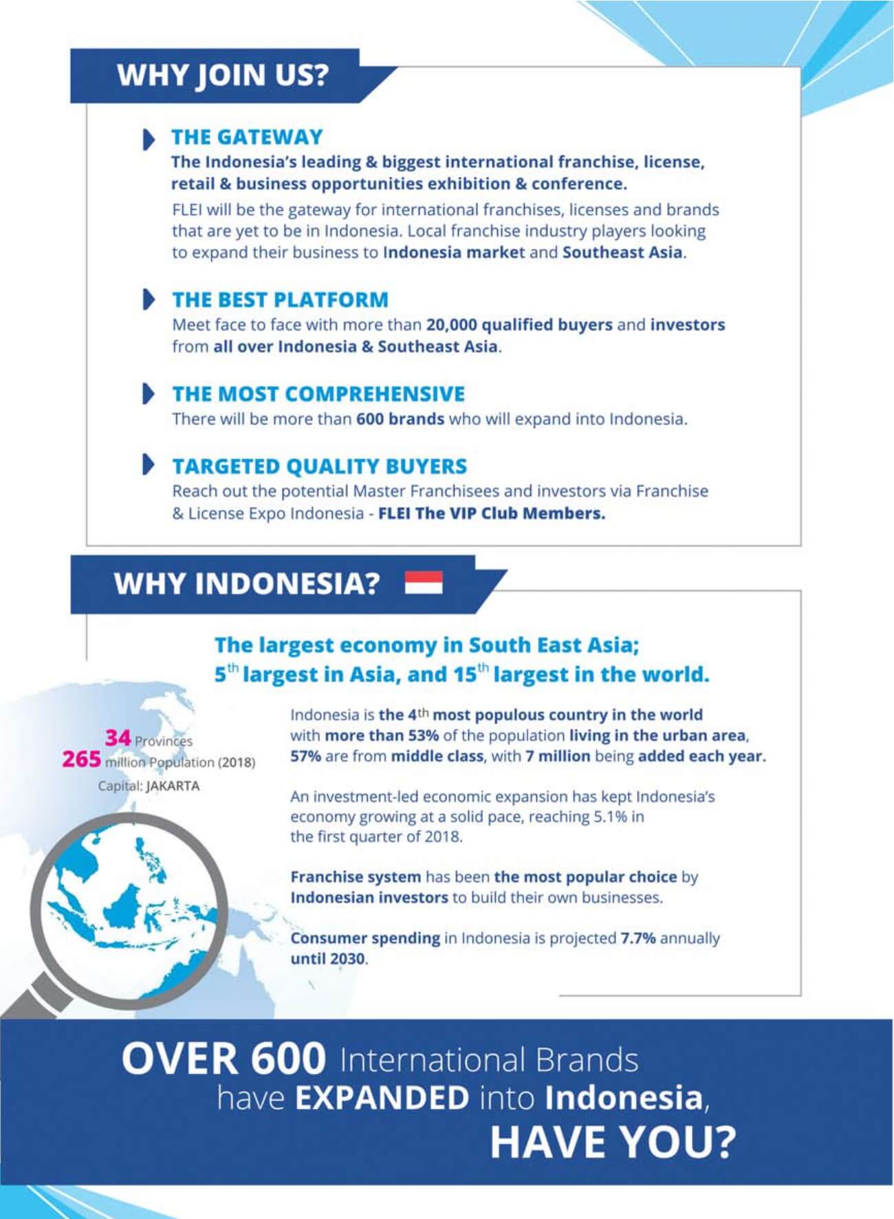 FLEI RSEI Brochure expo franchise