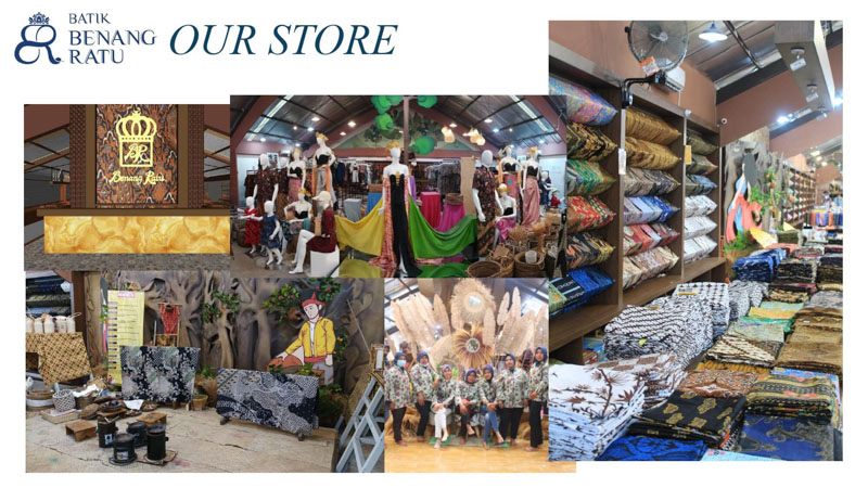 store outlet franchise batik benang ratu