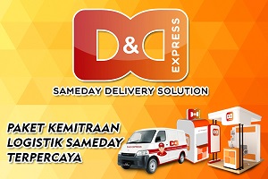 Banner DD Express agen ekspedisi