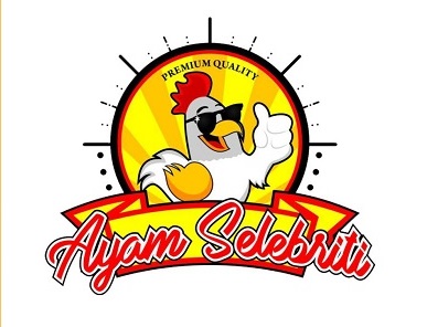 logo ayam selebriti geprek