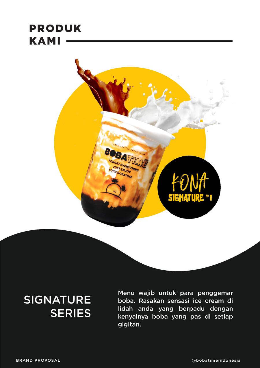produk signature drink bobatime