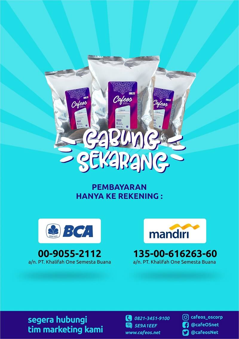 brosur jual bubuk minuman murah terpercaya