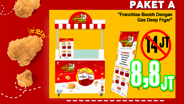 gambar paket franchise chicken pop 5