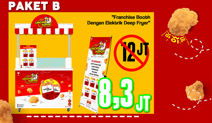 gambar paket waralaba chicken pop 6
