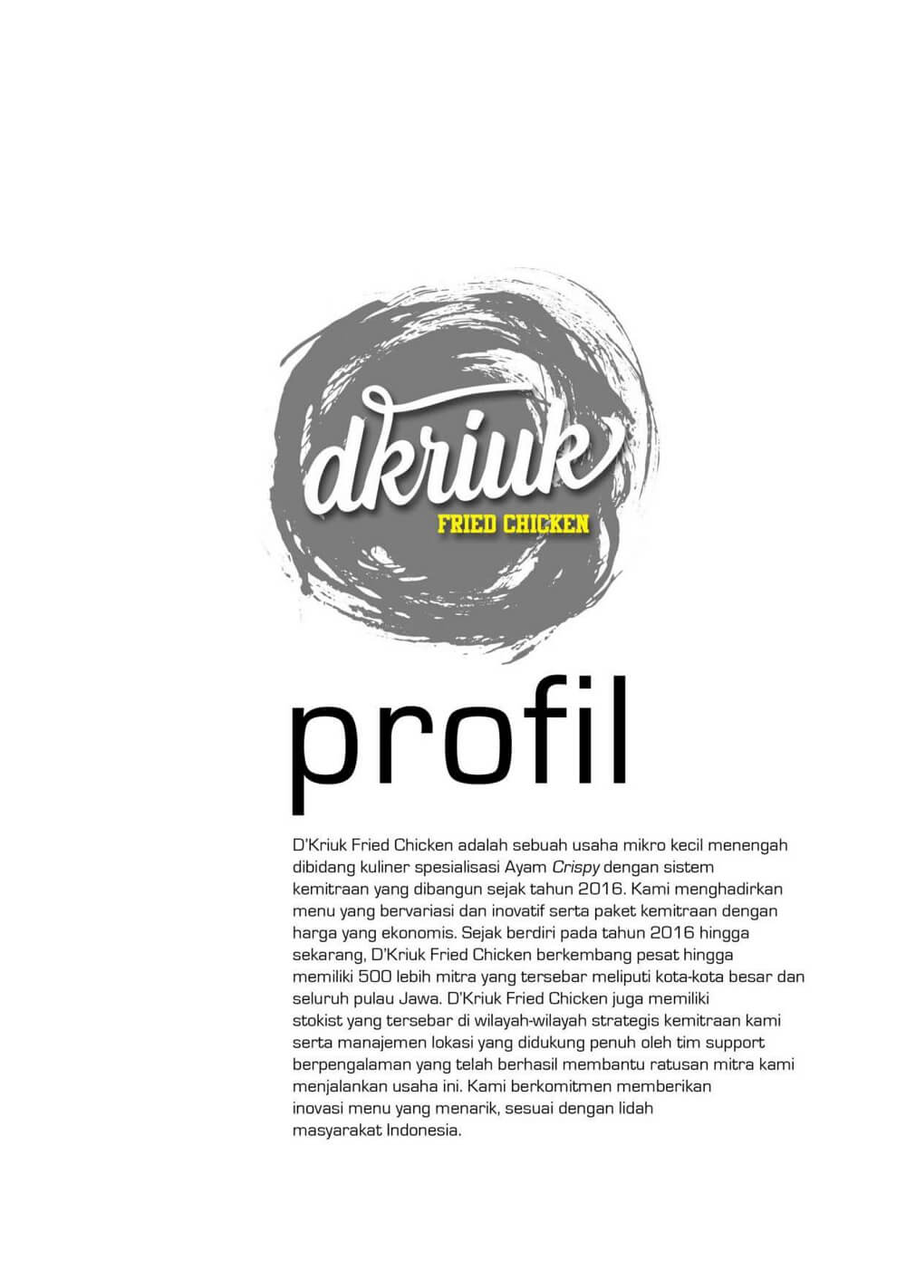 profil dkriuk fried chicken