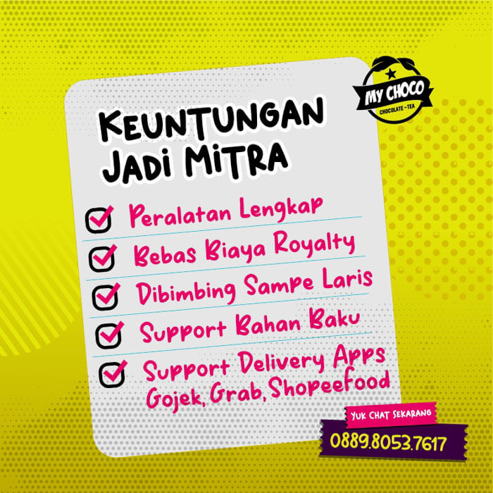varian rasa paket franchise my choco