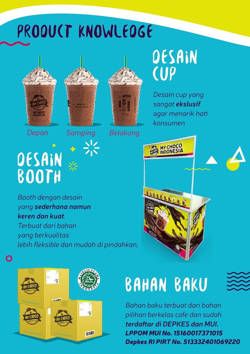 gambar waralaba minuman booth