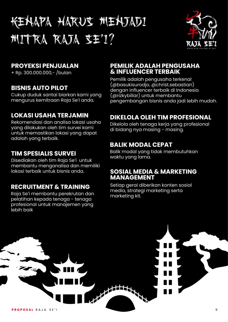 kenapa harus jadi mitra raja sei