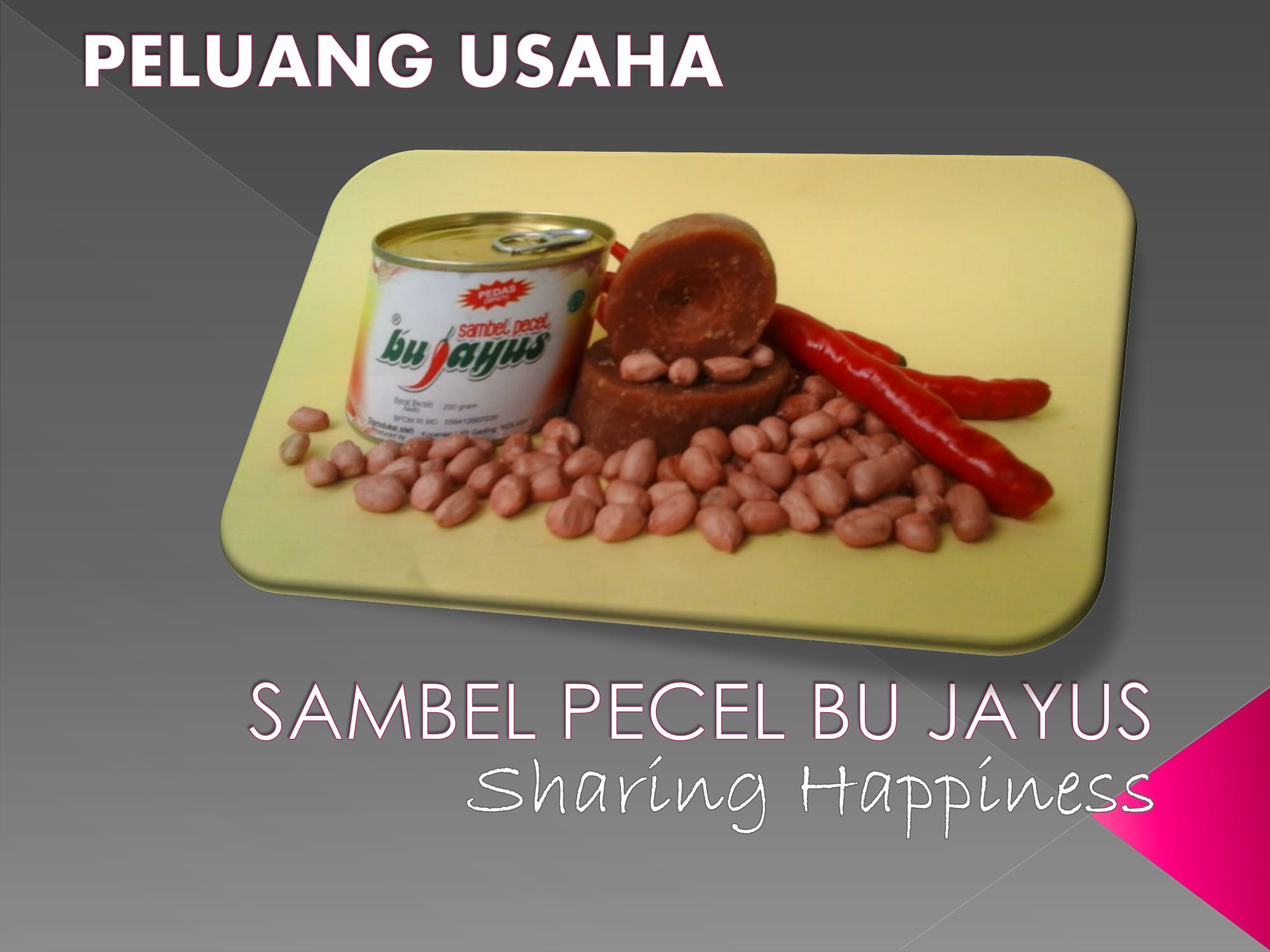 bisnis makanan tradisional pecel solo bu jayus