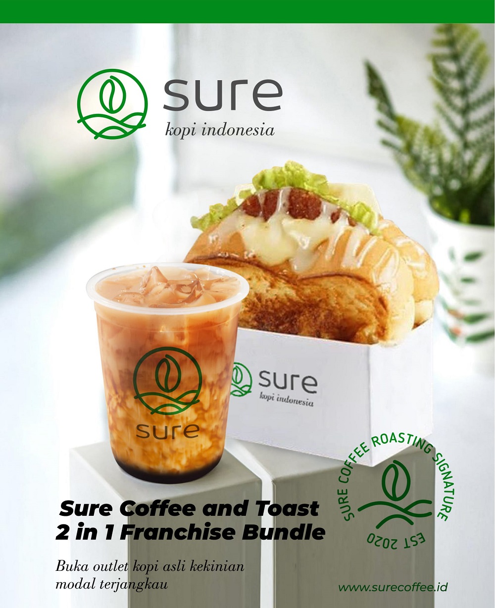 franchise toast dan kopi murah surecoffee