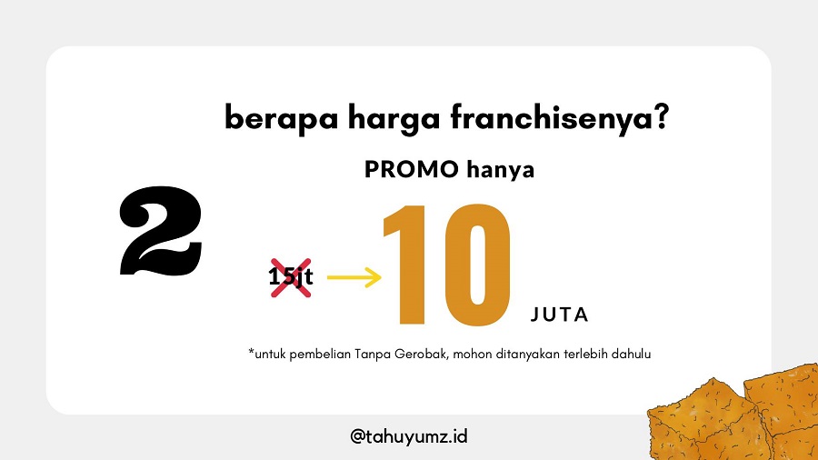 harga franchise