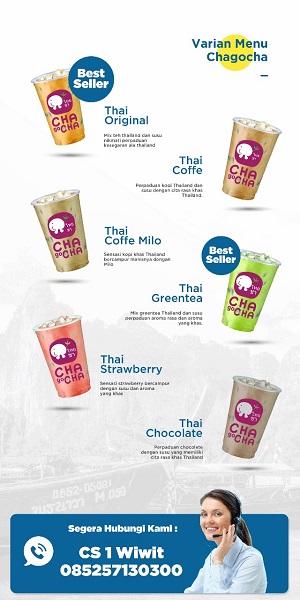 daftar varian rasa thai tea